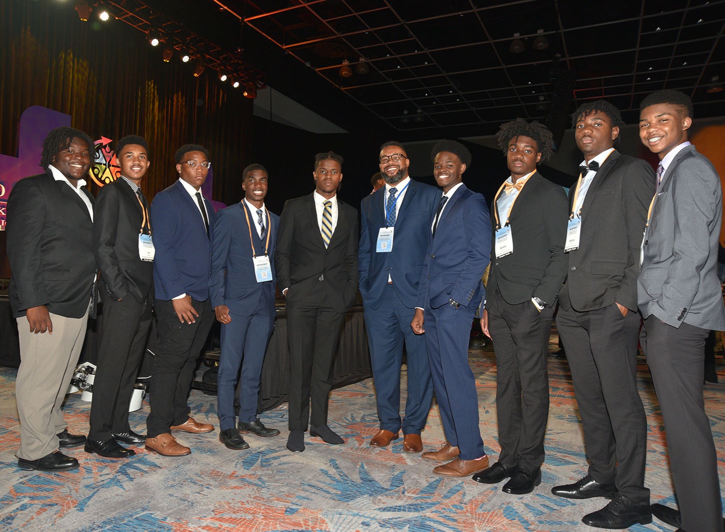 100 Black Men mentoring session